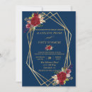Search for blush and burgundy wedding invitations Gold