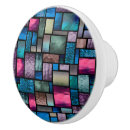 Search for stained glass knobs and pulls Colourful