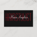 Search for hairstyles business cards Beauty
