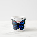 Recherche de papillon bleu tasses Voler