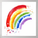 Search for rainbow posters Watercolor