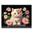 Recherche de fleurs noires et blanches posters Noir et blanc