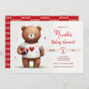 Recherche de valentine baby shower invitations Aquarelle