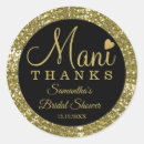Search for gold glitter black stickers Bridal shower