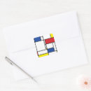 Search for mondrian stickers De stijl