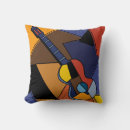 Search for guitar pillows Cubism