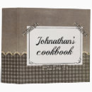 Search for masculine recipe binders Cookbook