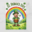 Recherche de saint patrick cartes postales Lutin