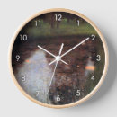 Recherche de calme horloges Peinture