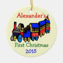Search for train photo ornaments Baby