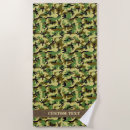 Search for military beach towels Brown