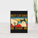 Search for funny cat fathers day cards Papa
