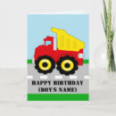 Search for kids construction birthday cards Boys