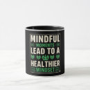 Recherche de santé tasses État d'esprit positif