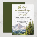 Search for let the adventure begin baby boy shower invitations Rustic