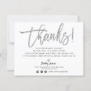 Search for glitter business thank you cards Modern