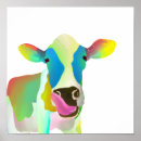Recherche de vache colorée posters Pour tous