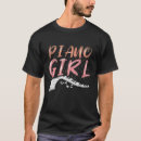 Recherche de piano tshirts Femmes