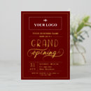Search for red logo invitations Elegant