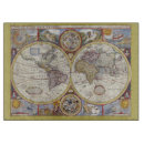 Search for world map cutting boards Vintage