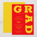 Recherche de rouge jaune invitations Diplôme