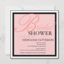 Search for black white pink invitations Classic
