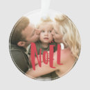 Search for red and white ornaments Holiday photo