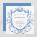 Search for simple royal blue wedding invitations Vintage