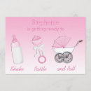 Search for shaking invitations Baby carriage