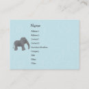 Search for preschool teacher business cards Elephant