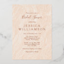 Recherche de pêche et or invitations Feuille d'or rose