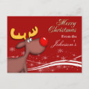 Search for rudolf christmas cards Cartoon