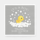 Search for rubber duck napkins Baby shower