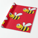 Search for bumblebee wrapping paper Birthday