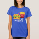 Recherche de hamburger tshirts Frites