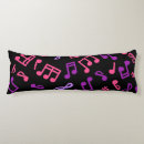 Recherche de notes musicales coussins Motif
