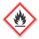 Recherche de inflammable autocollants Danger