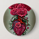 Search for rose heart buttons Red roses