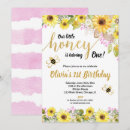 Search for bumble bee birthday invitations Honey