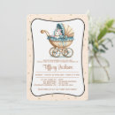 Search for carriage baby shower invitations Stars