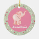 Search for pink elephant ornaments Birthday