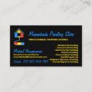 Search for wall painter business cards Construction