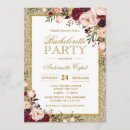 Search for glitter bachelorette party invitations Glamourous