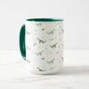 Search for cute green dinosaur mugs Fun