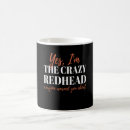 Search for crazy hair mugs Red