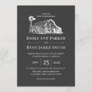Search for rustic chalkboard wedding invitations Vintage
