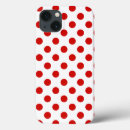 Recherche de pois rouge iphone coques Polka
