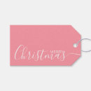 Search for pink christmas gift tags Typography
