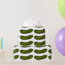 Search for pickle wrapping paper Green