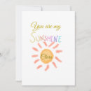 Recherche de orange et jaune invitations Vous êtes mon soleil